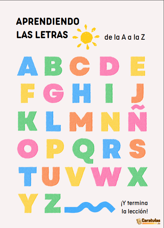 Abecedario para Imprimir Plantilla Descargar Gratis en PDF 19 Abecedario para Imprimir Plantilla Descargar Gratis en PDF